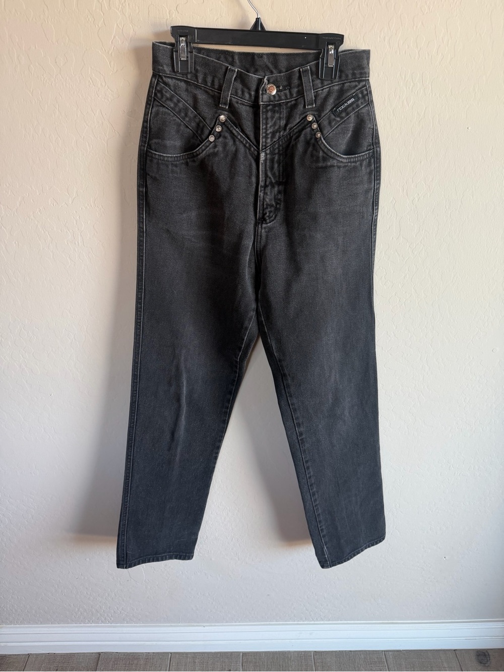 Rockies Vintage High Rise Womens Jeans Size 5/6 Cotton USA Western Cowgirl 90s